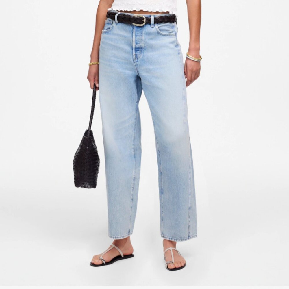 Madewell Tall 26 Pieced Barrel Leg Jeans